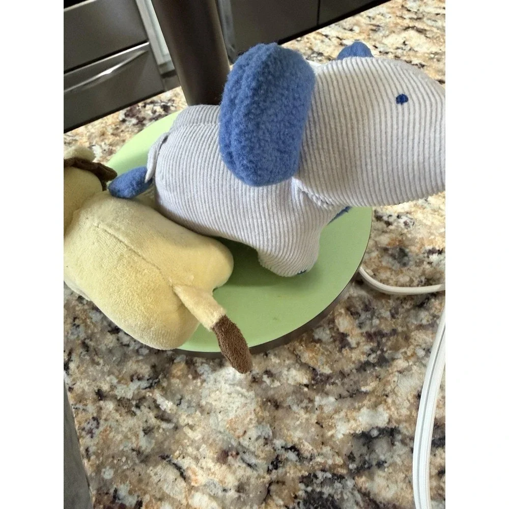 Carter's Children's Nursery Lamp Elephant And Lion